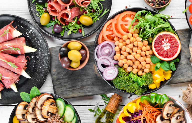 healthy food modern