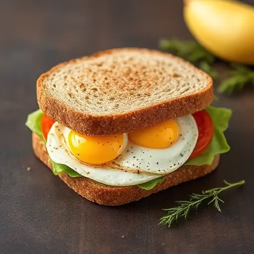 Roti Gandum Telur